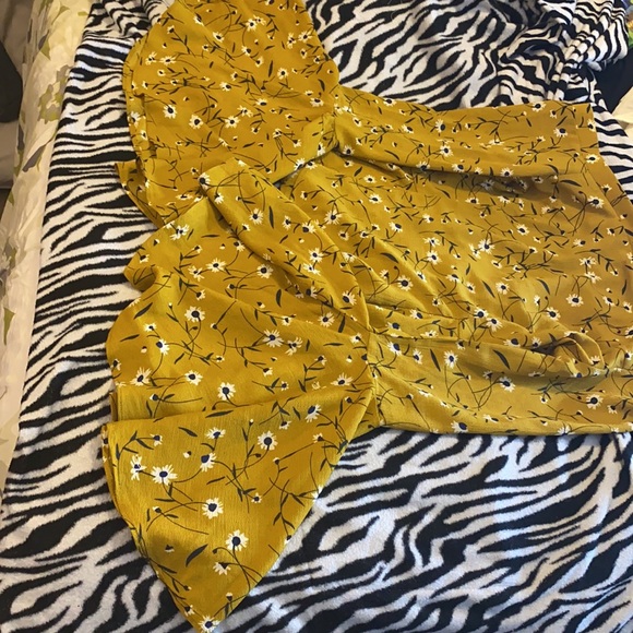 Long sleeve bohemian shirt with flare long sleeves - Picture 3 of 5